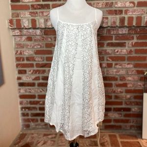 White Summer Swing Dress
